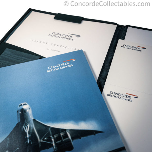 Concorde Flight Folder